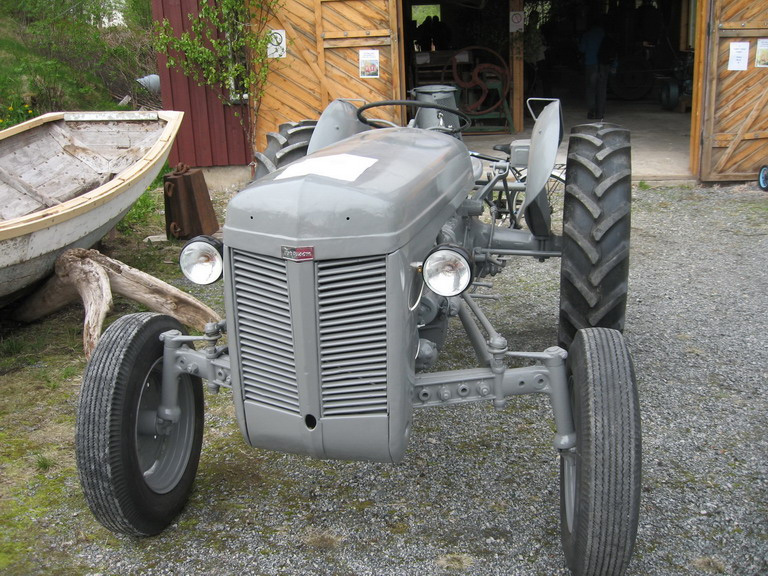 traktor fra museumet