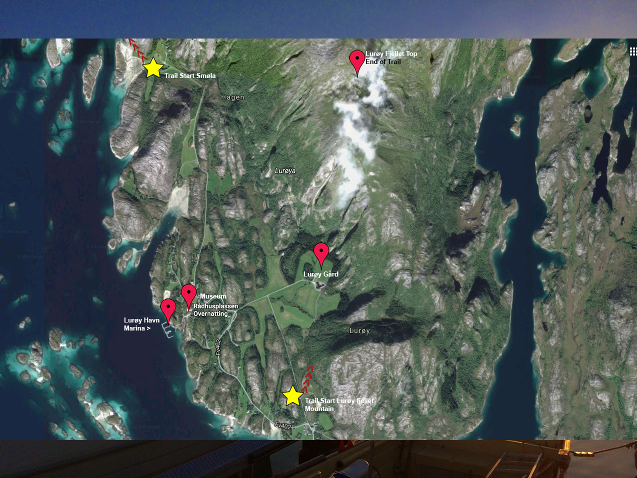 oversikts kart Lurøy